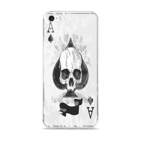 Ace of Spades Skull iPhone 5/5s/Se, 6/6s, 6/6s Plus Case