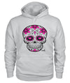 Pink Skull Ink Hoodie