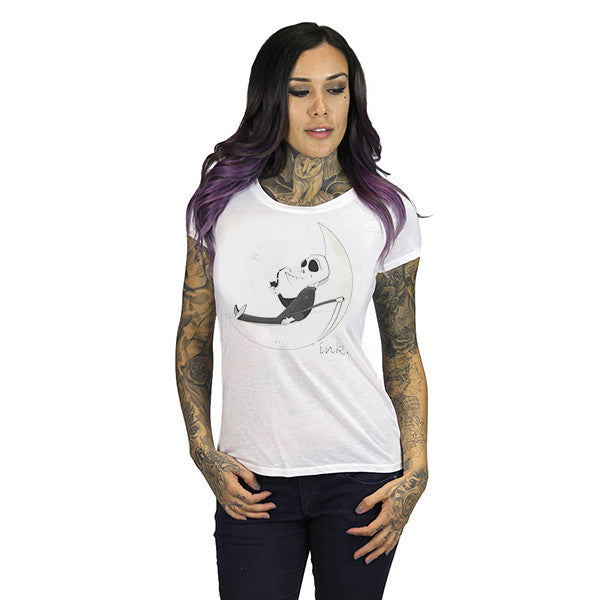 Sitting on the Moon Ink Unisex Short Sleeve T-shirt