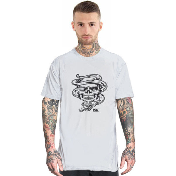 Serpent Skull Ink Unisex Short Sleeve T-shirt