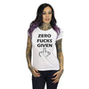 Zero F**ks Given Unisex T-shirt