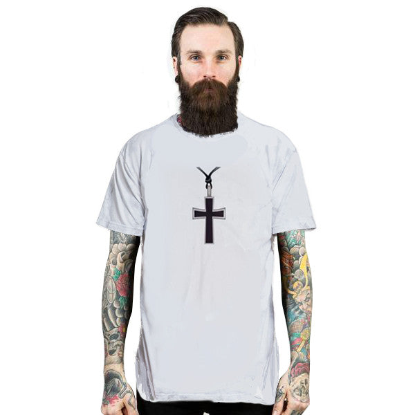 Cross Necklace Unisex T-shirt