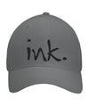 Ink Hat with Curved Brim