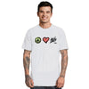 Peace Love Ink Unisex Short Sleeve T-shirt