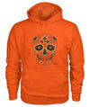 Cross & Hearts Skull Ink Hoodie