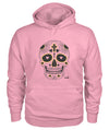 Cross & Hearts Skull Ink Hoodie