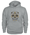 Cross & Hearts Skull Ink Hoodie