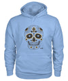 Cross & Hearts Skull Ink Hoodie