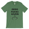 Zero F**ks Given Unisex T-shirt