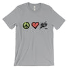 Peace Love Ink Unisex Short Sleeve T-shirt