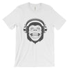 Monkey DJ Unisex Short Sleeve T-shirt