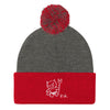 Lil' Devil Ink Pom Pom Knit Cap