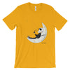 Sitting on the Moon Ink Unisex Short Sleeve T-shirt