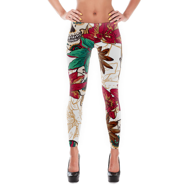 Skull Garden Leggings