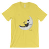 Sitting on the Moon Ink Unisex Short Sleeve T-shirt