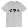 Peace Love Ink Unisex Short Sleeve T-shirt