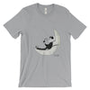 Sitting on the Moon Ink Unisex Short Sleeve T-shirt