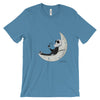 Sitting on the Moon Ink Unisex Short Sleeve T-shirt