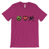 Peace Love Ink Unisex Short Sleeve T-shirt