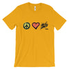 Peace Love Ink Unisex Short Sleeve T-shirt