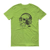 Skull Headphones Ink Men Short Sleeve T-shirt