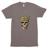 Mens Skull King Short Sleeve Soft T-shirt