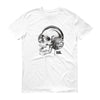 Skull Headphones Ink Men Short Sleeve T-shirt