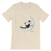 Sitting on the Moon Ink Unisex Short Sleeve T-shirt