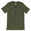 Cross Necklace Unisex T-shirt