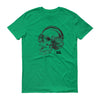 Skull Headphones Ink Men Short Sleeve T-shirt