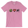 Peace Love Ink Unisex Short Sleeve T-shirt