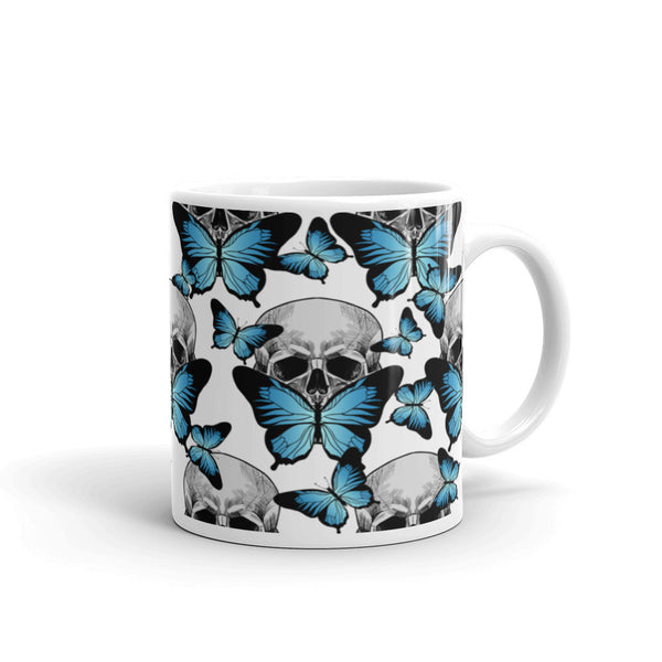 Butterfly Skull Mug