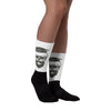 Bearded Skull Black Foot Socks