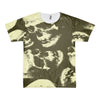 Faded Skulls All Over T-shirt (unisex)