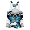 Butterfly Skull Women's Racerback Tank