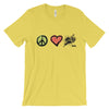 Peace Love Ink Unisex Short Sleeve T-shirt