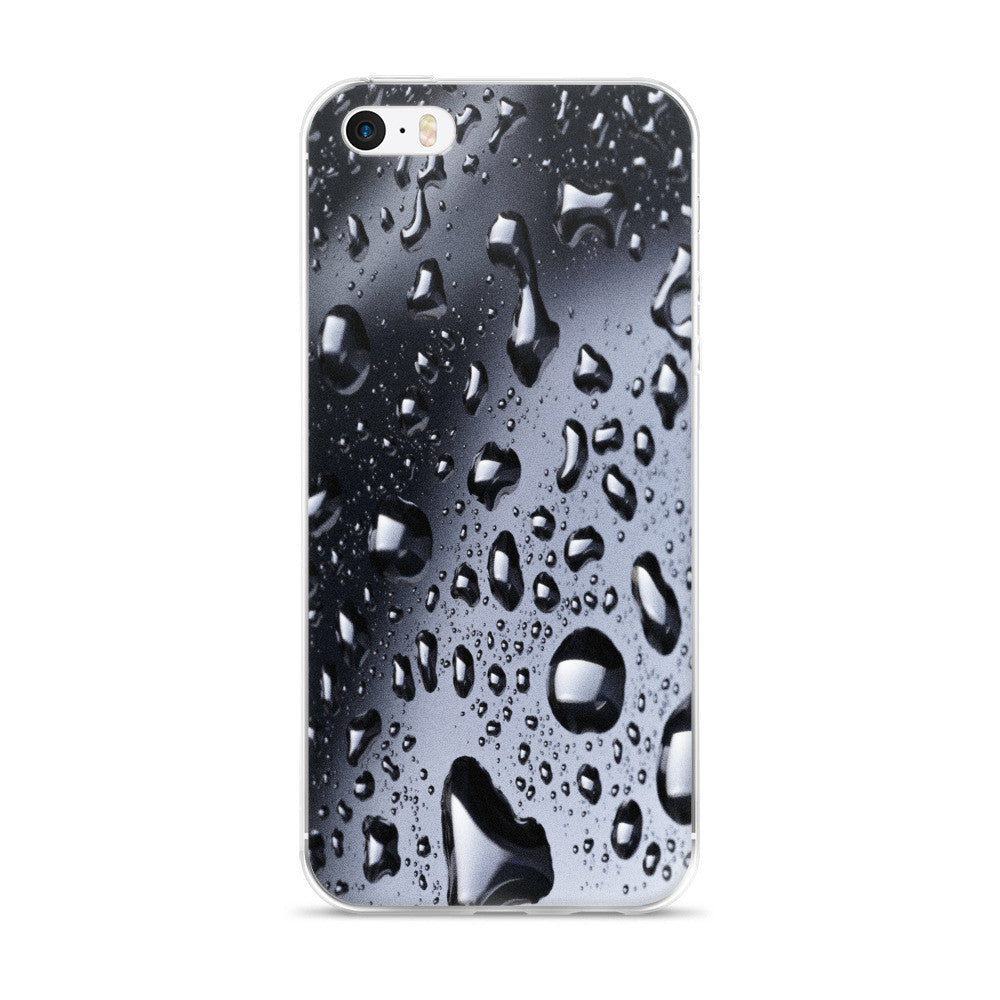 Wet Water Drops iPhone 5/5s/Se, 6/6s, 6/6s Plus Case