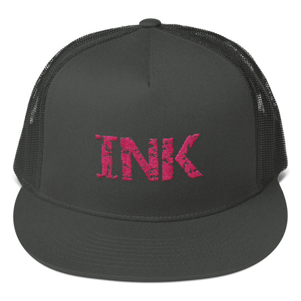 Ink Mesh Back Snapback Hat