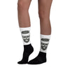 Bearded Skull Black Foot Socks