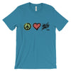 Peace Love Ink Unisex Short Sleeve T-shirt