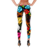 Skull Eyes Heart Leggings