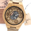 Men's Mechanical Bamboo Wood Watch