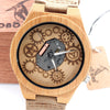 Men's Mechanical Bamboo Wood Watch